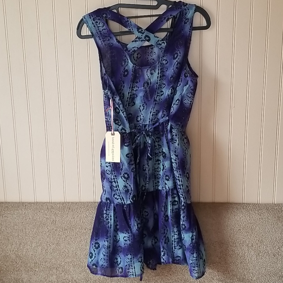 NWT Band of Gypsies dress lined small purp… - Picture 4 of 6